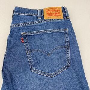 Levi's 505 Men's Jeans 40x32 Regular Fit Straight Leg Stretch Denim Blue(529-4)